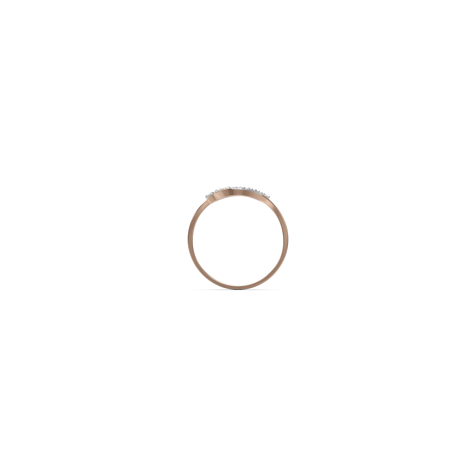 18K Krithika Diamond Gold Ring - Image 4