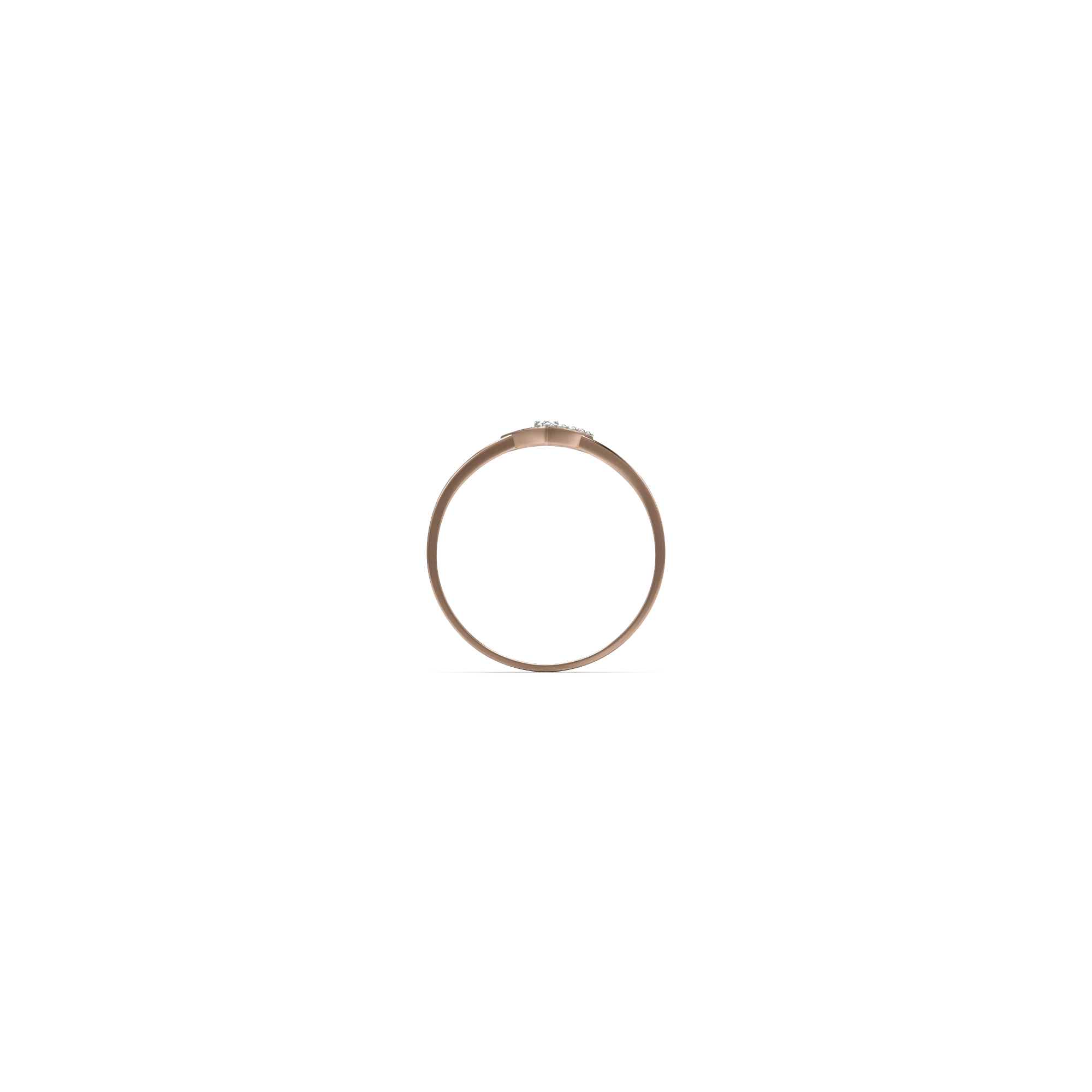 18K Mona Diamond Gold Ring - Image 4