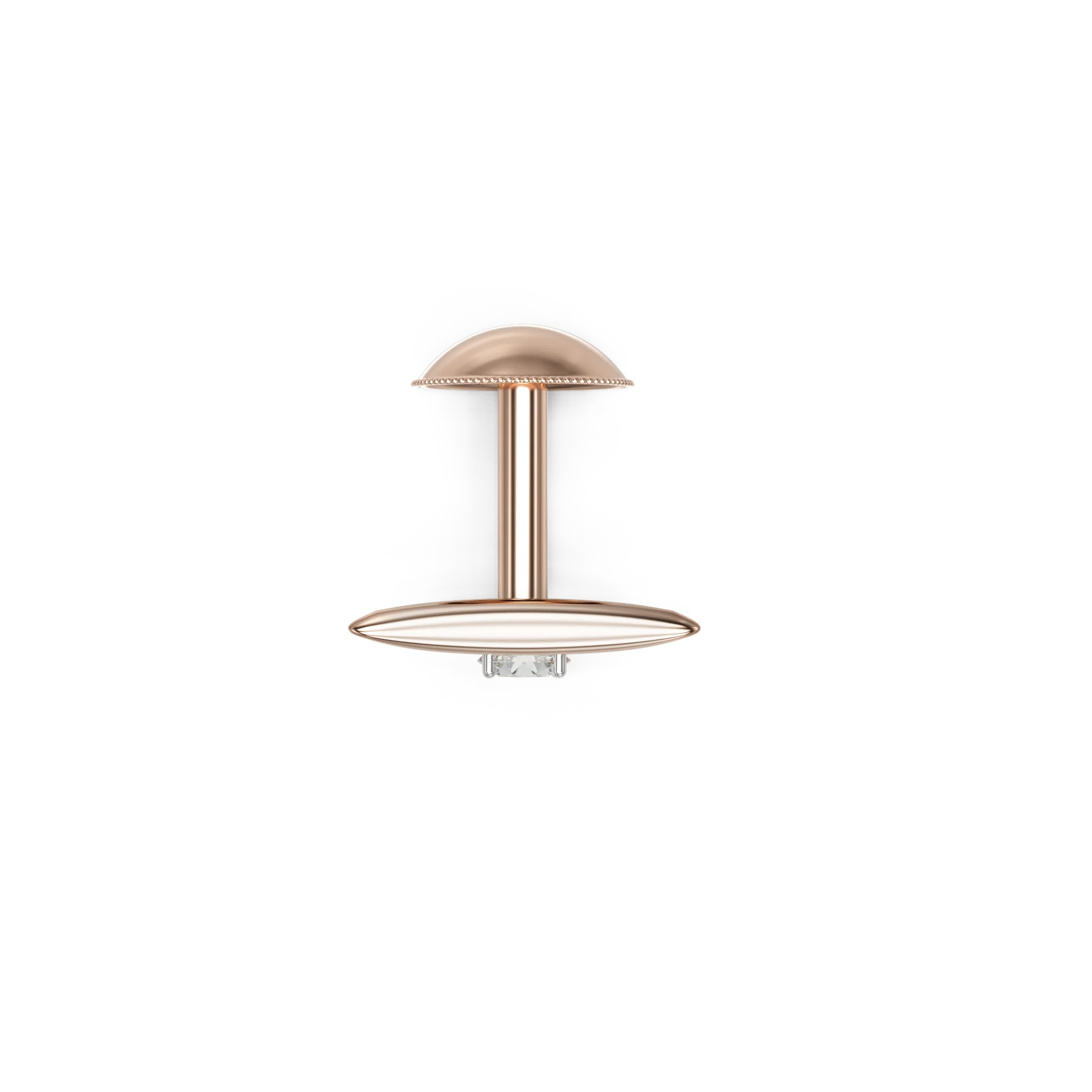 18K Twisha Gold Earring - Image 4