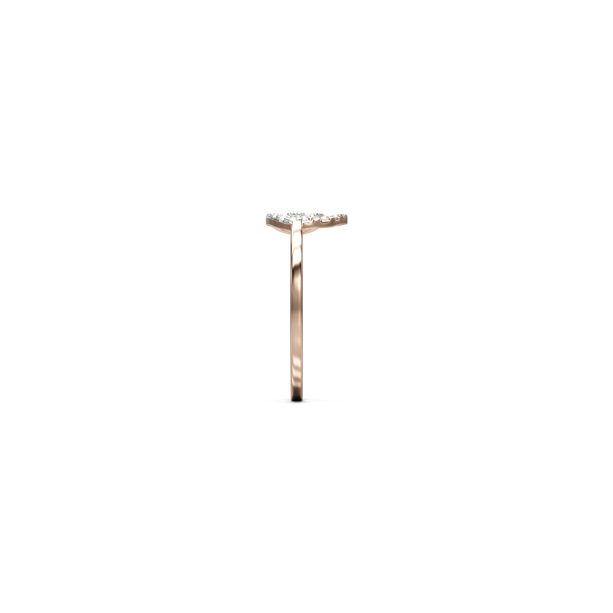 18K Vaani Diamond Gold Ring - Image 3