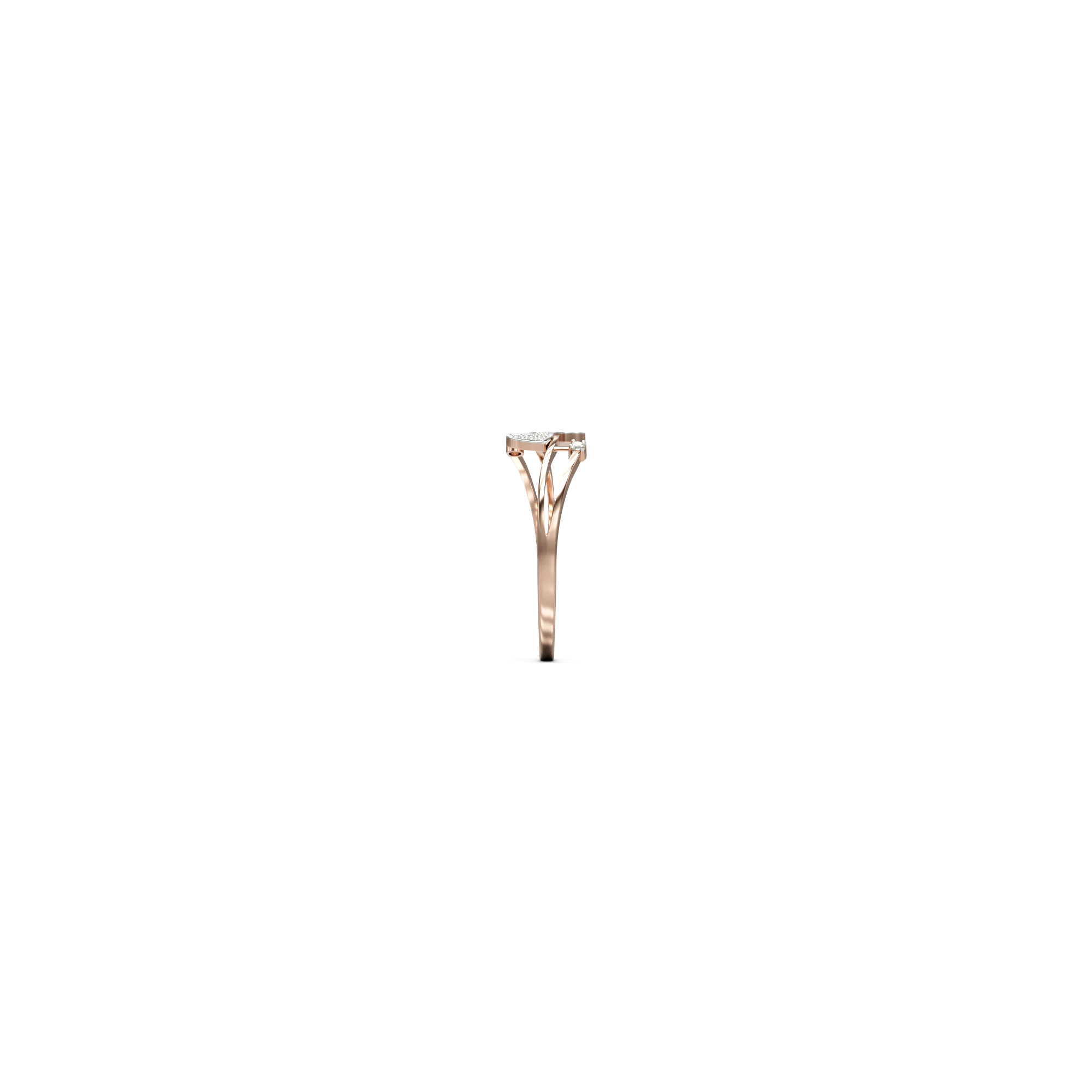 18K Zaryn Diamond Gold Ring - Image 3