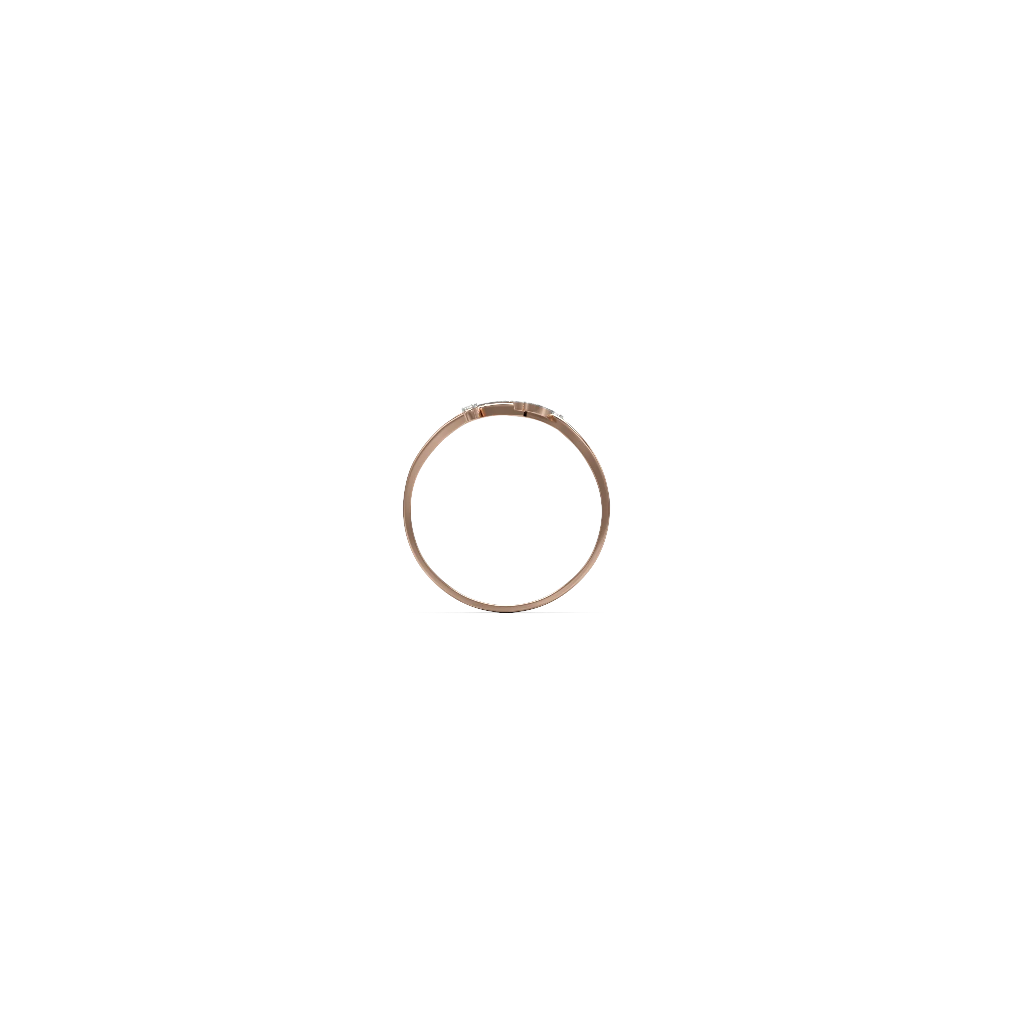 18K Zaryn Diamond Gold Ring - Image 4